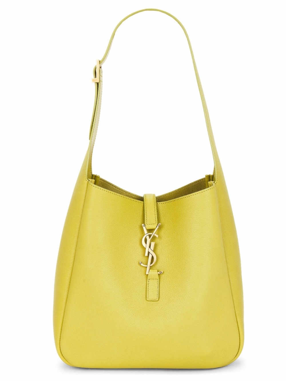 SAINT LAURENT Le 5 A 7 Supple small leather hobo shoulder bag - Picture 1 of 7